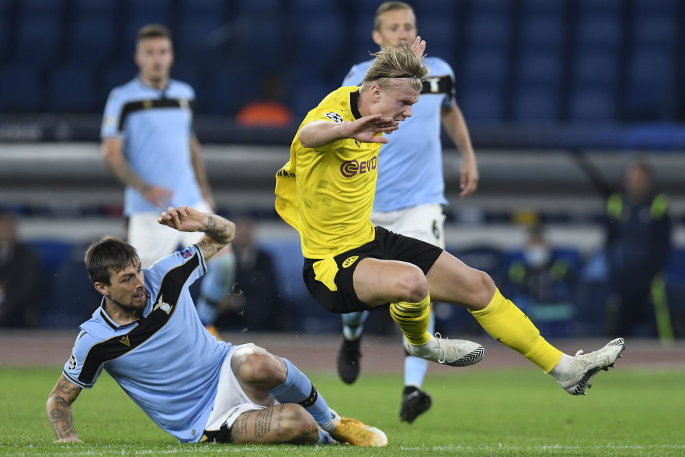 Erling Braut Haaland, here in Borussia Dortmund