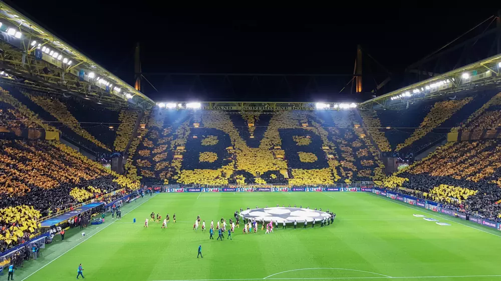 Full Signal Iduna Park - Borussia Dortmunds home stadium