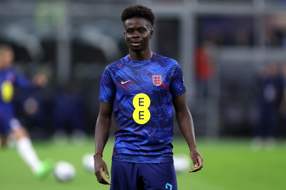 Bukayo Saka, England