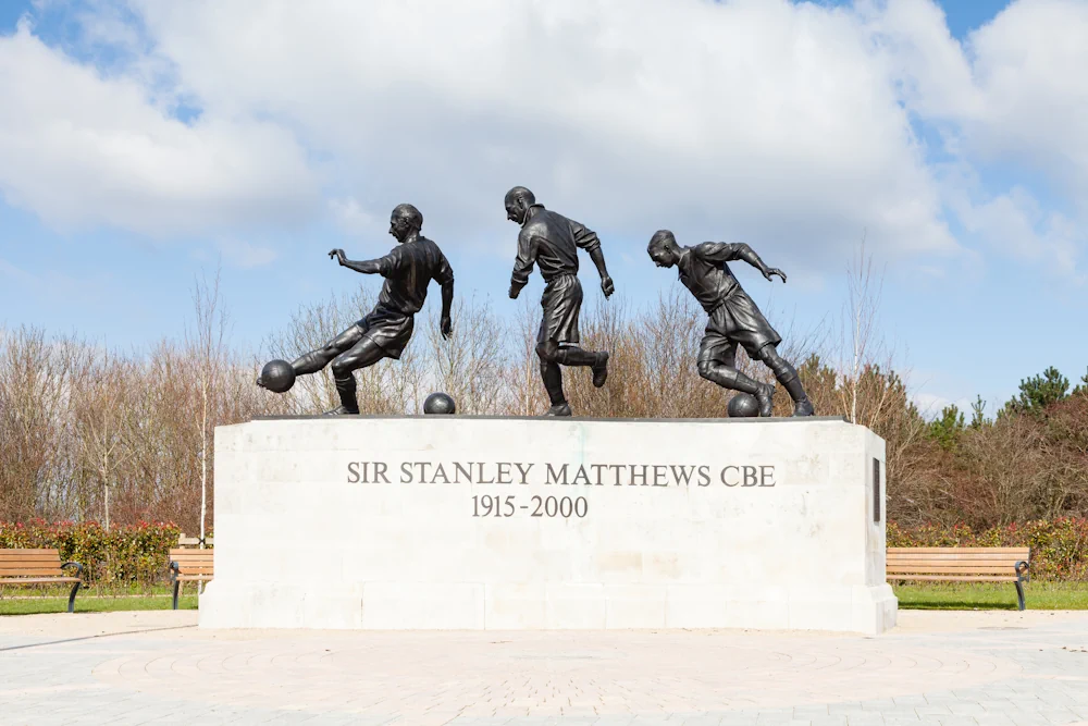 Statue of Sir Stanley Matthews